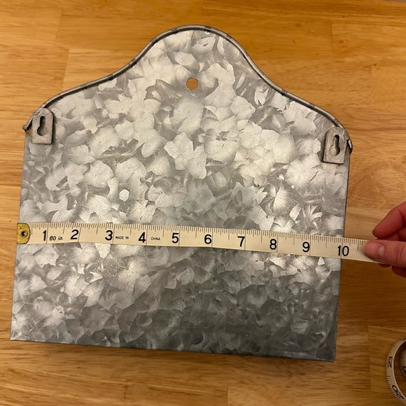 Decorative Hanging Metal Mailbox - Picture 4 of 6